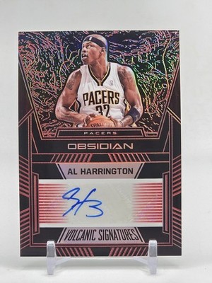 Al Harrington 2019-20 Panini Obsidian Volcanic Signatures Auto 1/5 #VS-AHT