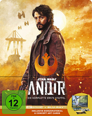 Star Wars: Andor - Staffel 1 Steelbook [4K UHD Blu-ray] Vorbestellung