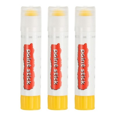 Solid tempera, 3 pieces for washable markers, light yellow