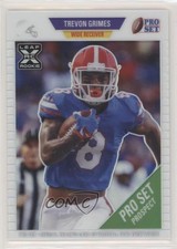 2021 Leaf Pro Set Metal Ivory Rainbow /5 Trevon Grimes #89 pn1