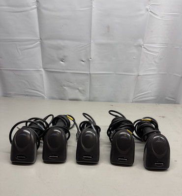 Lot of 5 Honeywell 1470G2D-2USB-N Voyager Xp 1470g BarCode Scanner and Cord