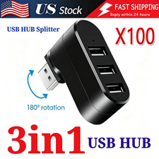 3 Port High Speed USB 3.0 Multi HUB Splitter ...