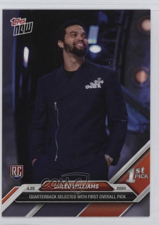 2024 Topps Now /24667 Caleb Williams #D-1 1ss3