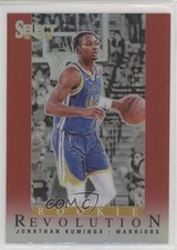 2021-22 Panini Select Rookie Revolution Red Prizm Jonathan Kuminga #10 rf2