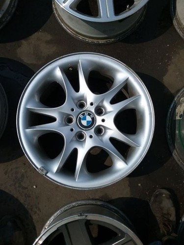 Wheel 17x8 Alloy 5 Double Spoke Fits 04-10 BMW X3 407868 - Picture 1 of 2