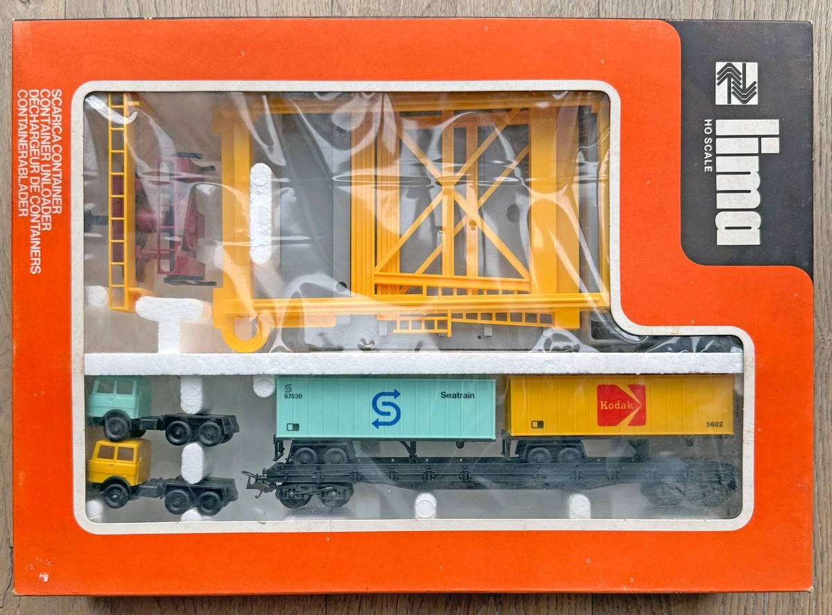 Lima HOゲージ 貨車とレールセット 1:87 Lima HOゲージ 貨車とレールセット 1:87 Yahoo!オークション - 「リマ