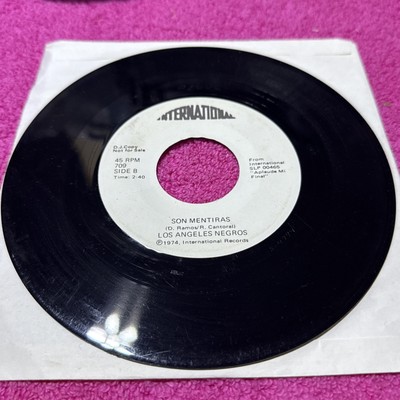 LOS ANGELES NEGROS -YO LO COMPRENDO-SON MENTIRAS (1974) INTERNATIONAL 709- 45RPM