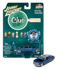Johnny Lightning Clue 1951 Hudson Hornet Pop Culture Collection Die Cast Car Nip