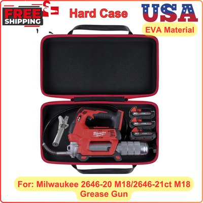 Hard Case For Milwaukee 2646-20 M18/2646-21ct M18-Spd Grease Gun