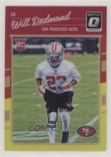 2016 Donruss Optic Rookies Red & Yellow Will Redmond #147 0a3