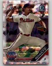2019 Bowman Draft Sapphire Edition Andrew Schultz #BDC-120 Philadelphia Phillies