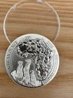 Rwanda African Wildlife Meerkat 2016 1 oz .999 Silver in Capsule BU