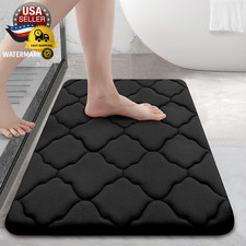 Memory Foam Bath Mat Rug 24X16, Ultra Soft and Absorbent Bathroom Rugs, Non-Slip