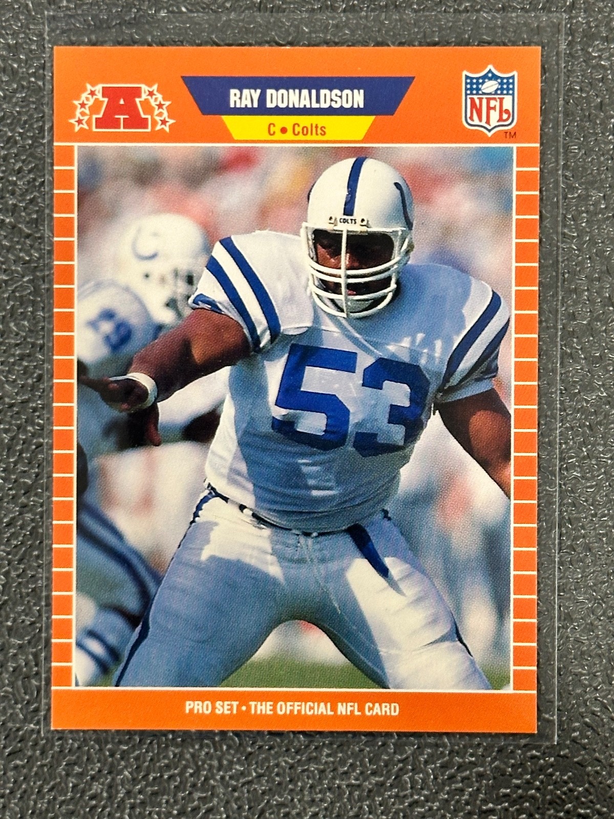 1989 Pro Set - Ray Donaldson #161