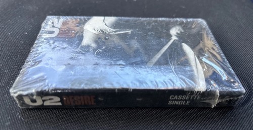 U2 Desire Cassette Single Tape BRAND NEW RARE - Picture 2 of 12