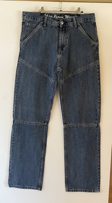 Vintage LONDON JEANS WEAR DENIM Jeans Baggy Bundweite 45cm Länge 114cm