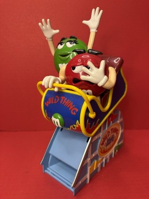 M&M's Wild Thing Roller Coaster Candy Dispenser Limited Edition Vintage MMs M&M