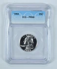 1964 Washington Quarter PR68 ICG *9455