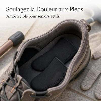 Coussinets de pied demi-semelles pour sport et hiver, pour l'hiver - Photo 1/3