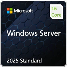 Windows Server 2025 Standard - 16 Core / 2VM License (DG7GMGF0PWHC:0003)