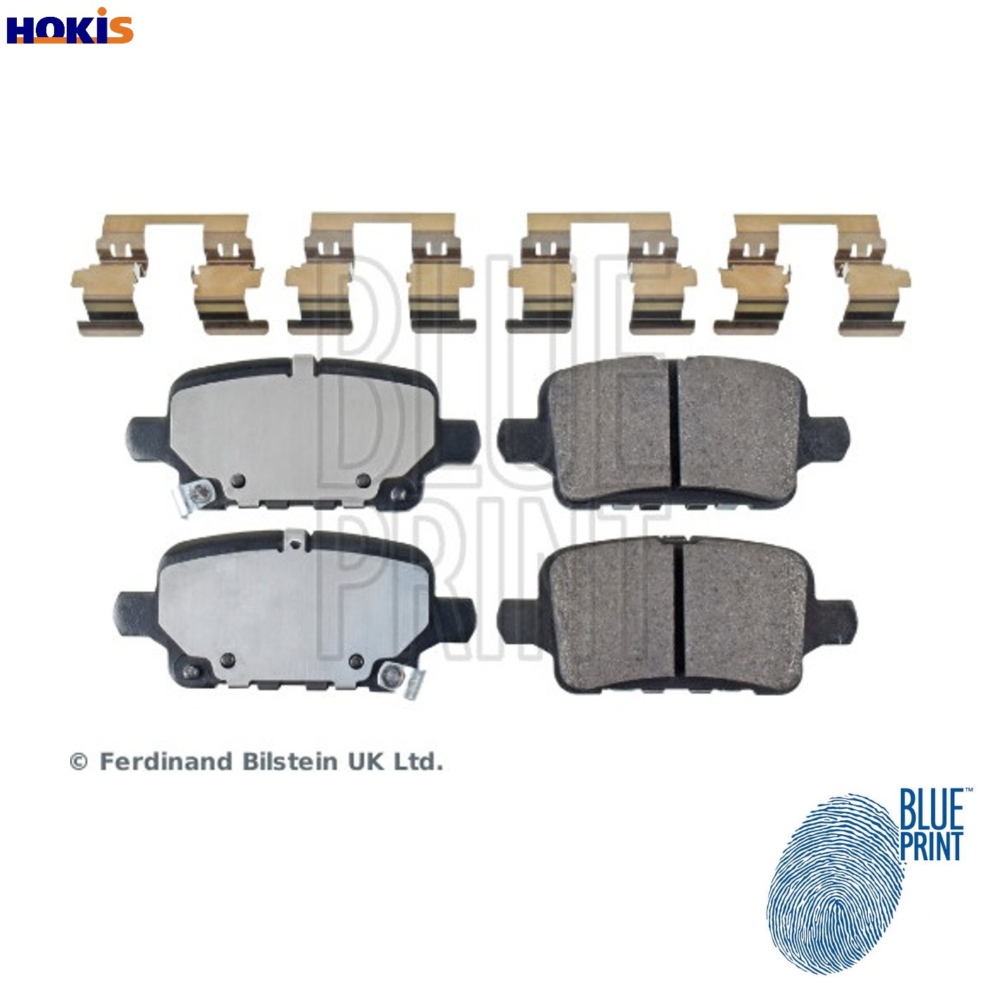 Fits BLUE PRINT HAMULCE ADW194221 BRAKE PADS VAUXHALL - Image 25