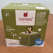 Children's Toniebox Set - Playtime Puppy 52 Minutes of Classic Songs - Green