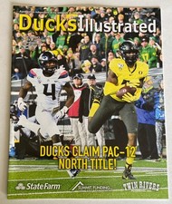 Juwan Johnson Ducks Illustrated Magazine Oregon Football New Orleans Saints