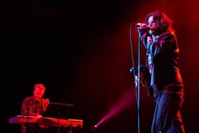 Ray Manzarek and Ian Astbury of The Doors Of The 21st Century perf- Old Photo