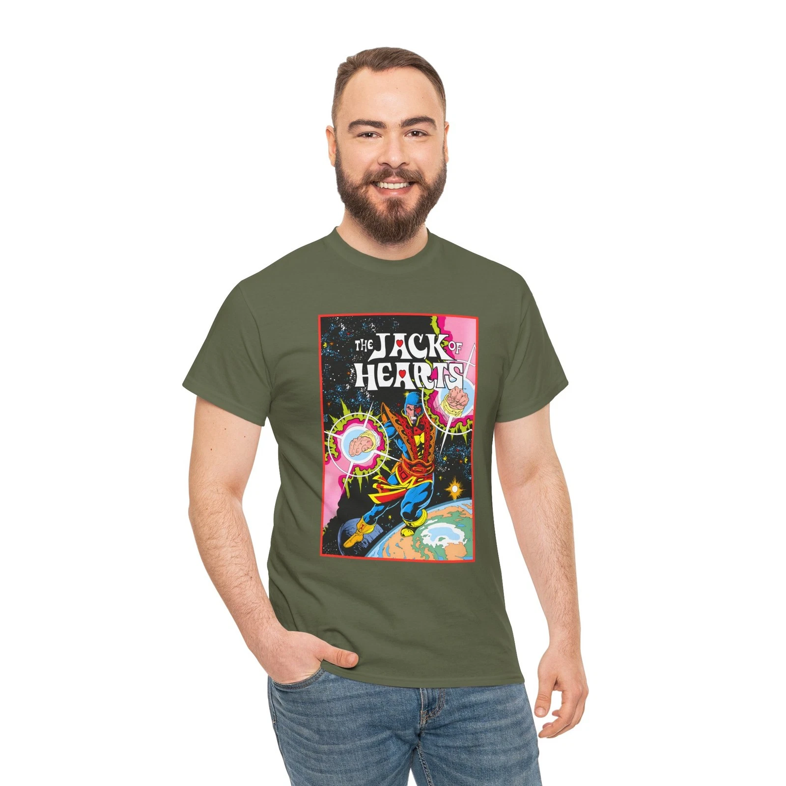 Jack of Hearts T-Shirt - Marvel Comics - Avengers - She-Hulk Beau - Zero Fluid