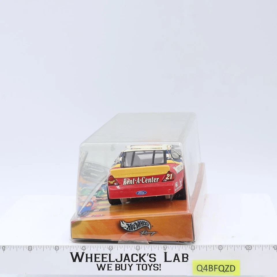 Wonder Woman Justice League Series #21 Hot Wheels NASCAR 2004 Mattel NISB NEW - Image 2 of 4