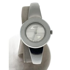 Gucci Quartz Watch Stainless Steel Analog Silver 129.5mm Used