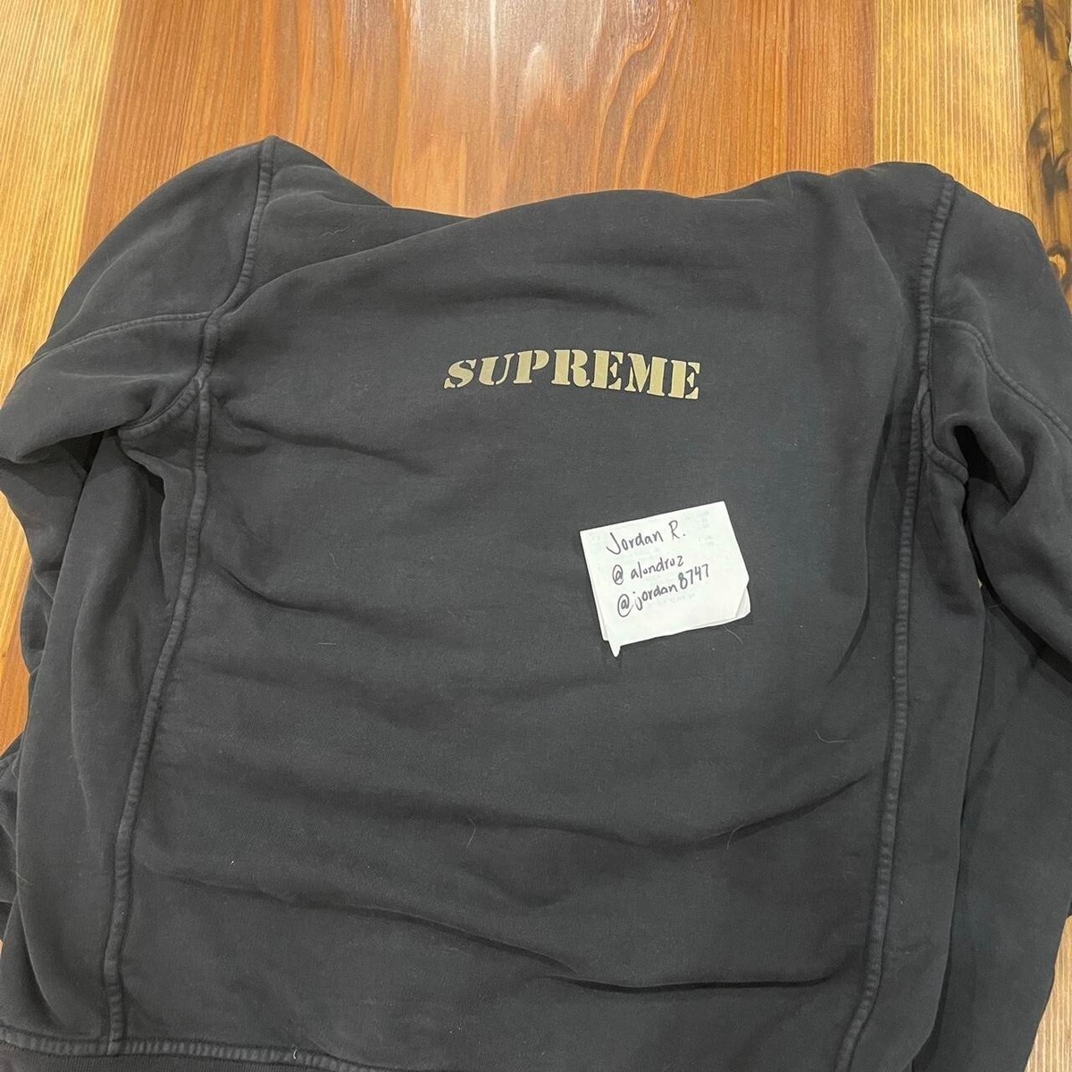 Supreme Stone Island Hoodie pullover reflective Size M | eBay