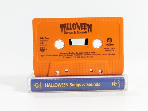 Walt Disney Halloween Songs & Sounds (Cassette, 1997) - Picture 4 of 4