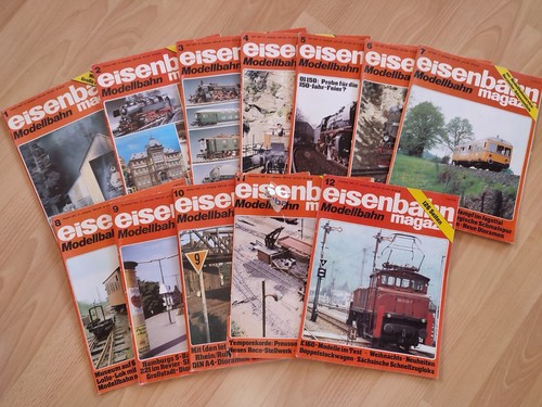Eisenbahn Magazin Modellbahn Hefte komplettes Jahr 1983 Top Zustand - Bild 3 von 9