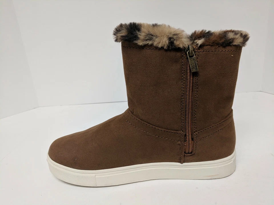 Botas de Invierno Nine West Tasha, Marrón, Niños Grandes 5 M Foto 3 de 4