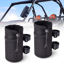 2Pcs Cup Holder for Bike Scooter and Wheelchair, Water Bottle Holder for UTV/ATV