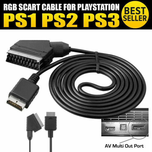Adaptateur AV Officiel Sony Pour PlayStation 1 - Réf SCPH-1160 - Testé