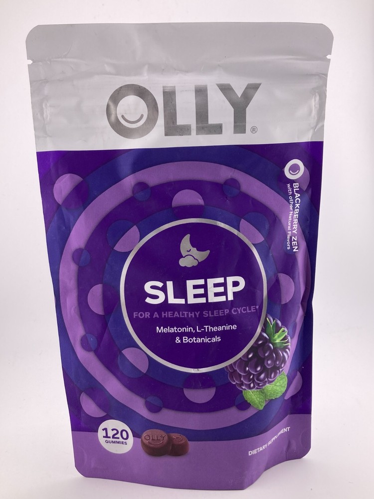 OLLY Sleep 120 Gummies -Exp 12/2024