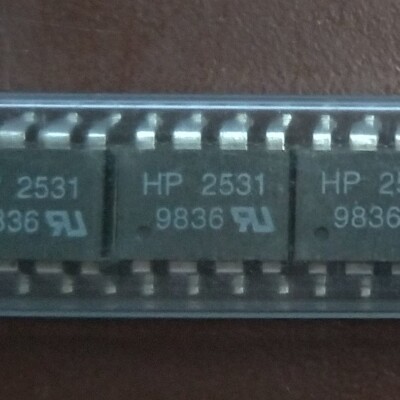 Hewlett Packard 2531 High Speed Dual Channel Optokoppler PDIP-8 Gull Wing