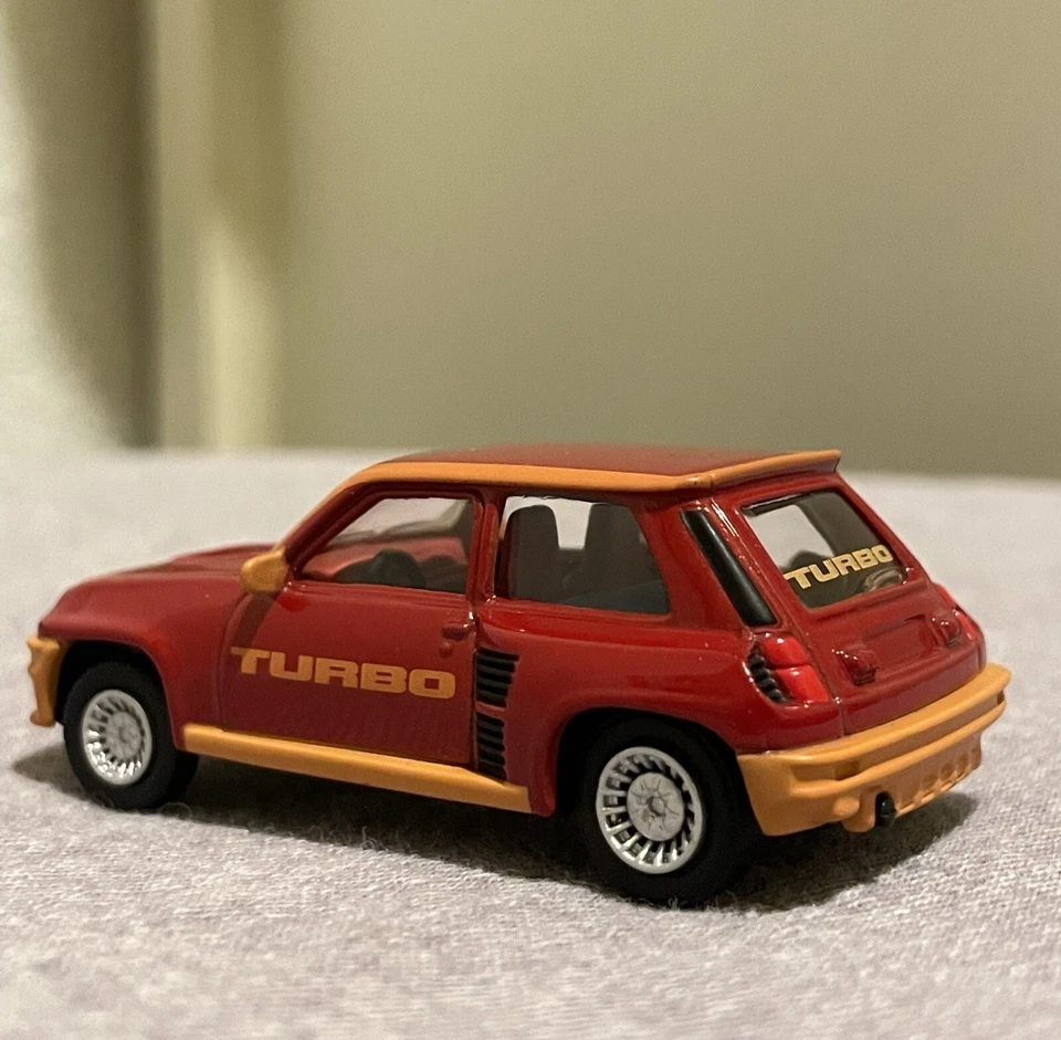 Diecast Norev Renault 5 Turbo 1/54 R5 Turbo 3 inches Red New Without Box - Image 4 of 4
