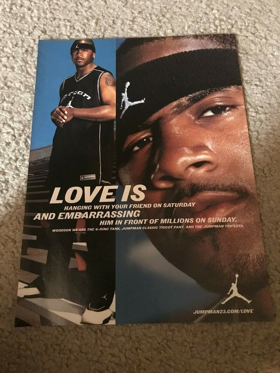 2002 NIKE AIR JORDAN JUMPMAN TRIFECTA Shoes Poster Print Ad