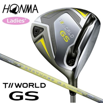 【新品】ホンマ TWORLD GS ドライバー 11.5° 右 L レディース HONMA TOUR WORLD GS Ladies DRIVER 11.5° 12.5° SPEEDTUNED 42