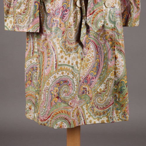 Etro Trench Coat Second Hand Acetate US Size 10 Italy Original - Picture 4 of 7