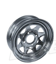 10 Steel Wheel 4 Lug Chrome Dune Buggy Off-roading Wheel 10 Steel Wheel 4 Lug Chrome Dune Buggy Off-roading Wheel