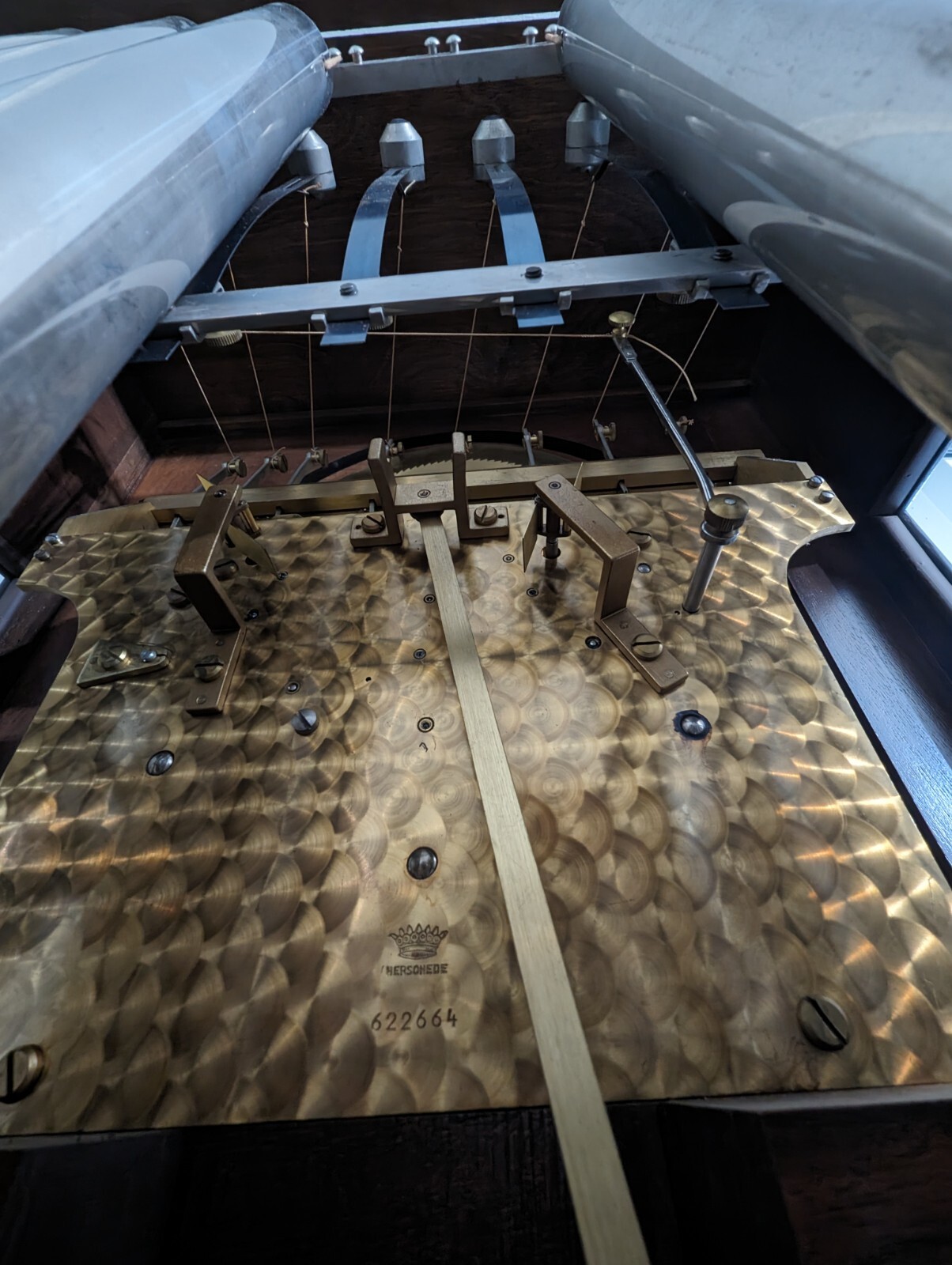 Herschede 9 Tube No. 217 Grandfather Clock