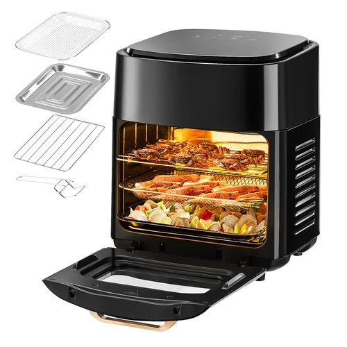 8-in-1 Air Fryer Oven 13 Quart 1400 W Electric Hot with Digital Touch Screen