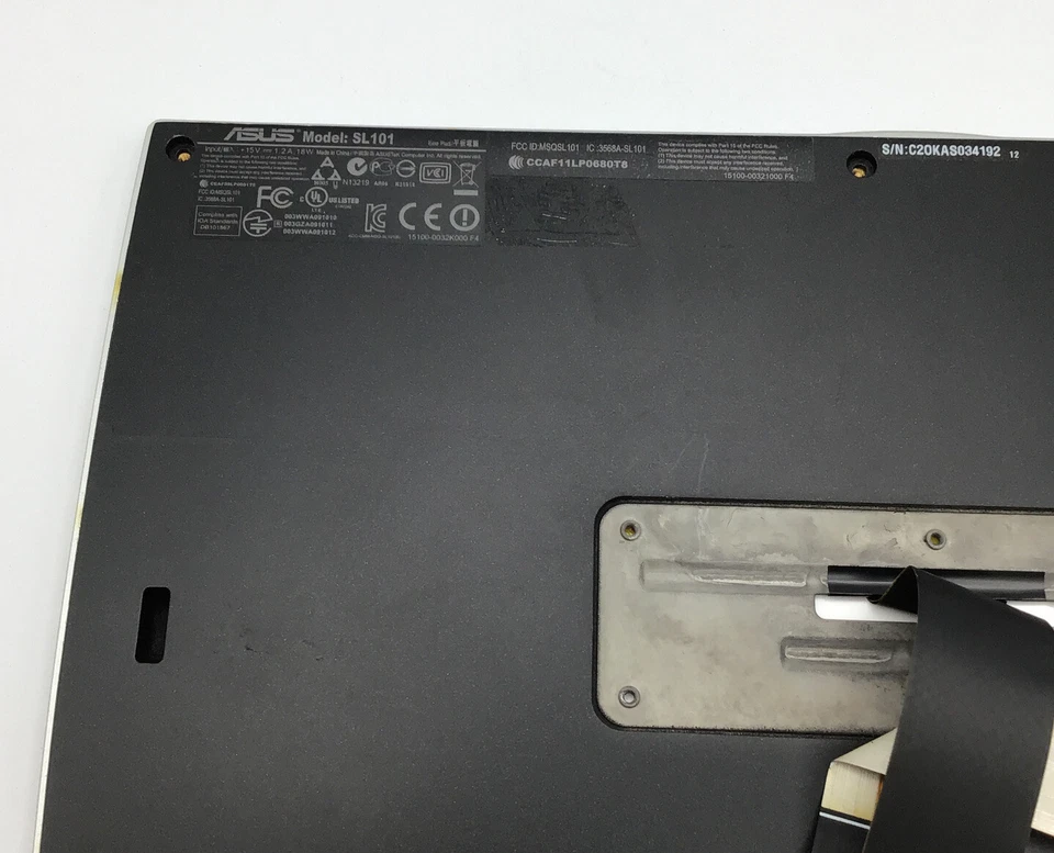 Genuine ASUS Eee Pad Slider SL101 Complete LCD Display Digitizer       F1-X1-a4 - Image 4 of 4