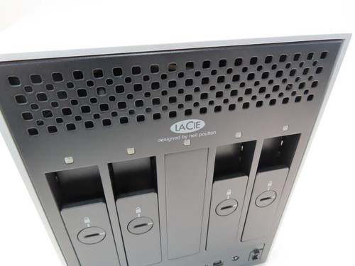 LACIE 4BIG QUADRA U PROFESSIONAL 4-BAY USB/FW400/800 SATA DESKTOP RAID ENCLOSURE - Picture 2 of 4