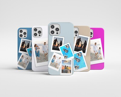 Personalised 3D Phone case for iPhone 14 13 12 11 Custom Photo family pet hobby