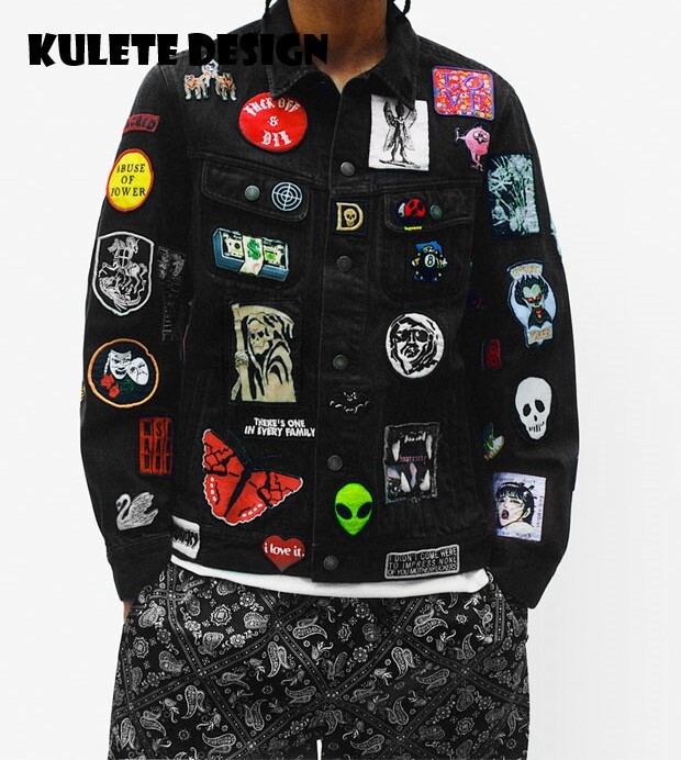Supreme Patches Denim Trucker Jacket (SS18J53) Men's | eBay Supreme Patches Denim Trucker Jacket (SS18J53) Men's | eBay